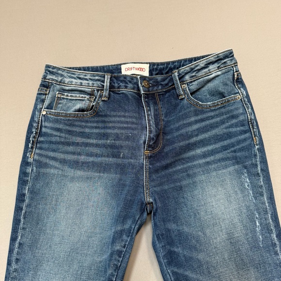 DRIFTWOOD embroidered ankle jeans, women’s 29. - Picture 3 of 7